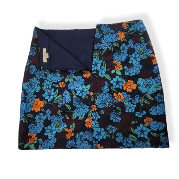 Loft Floral Skirt Size 6 - Picture 3 of 4
